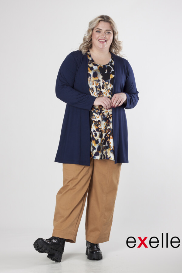 Exelle - cardigan Veerle navy