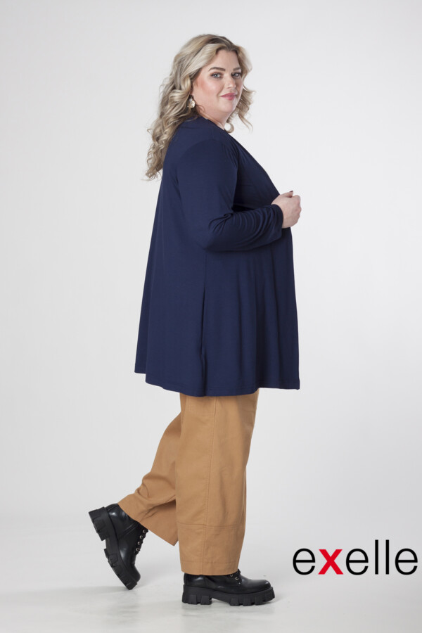 Exelle - cardigan Veerle navy - Afbeelding 5