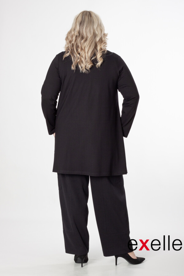 Exelle - cardigan Veerle zwart - Afbeelding 3