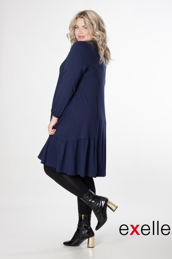 Exelle - tuniek-jurk navy - Afbeelding 3