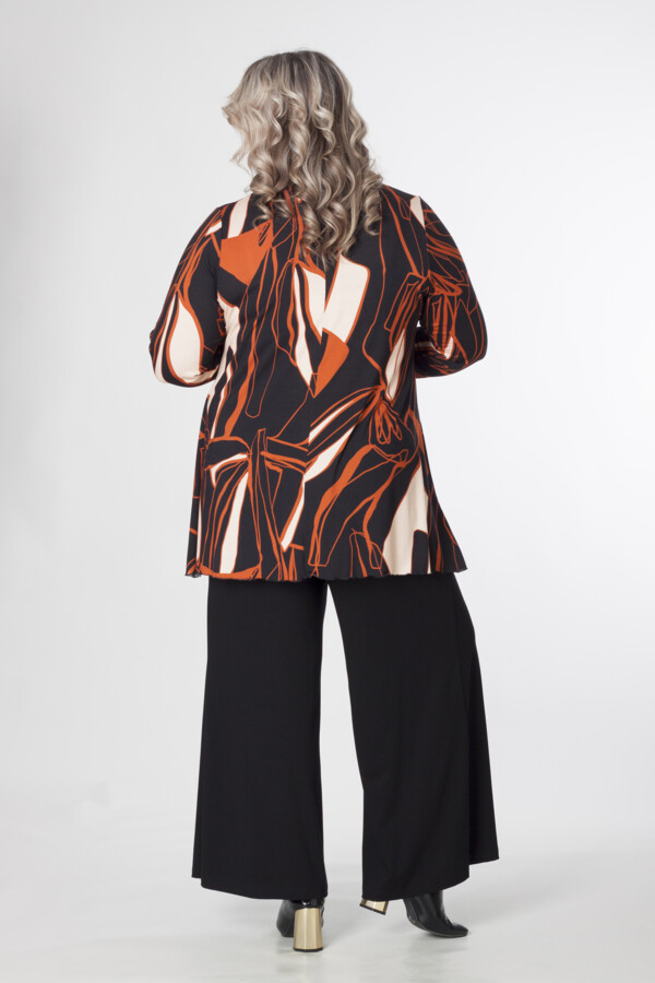 Exelle - tuniek saskatol 'black-apricot-orange' - Afbeelding 2