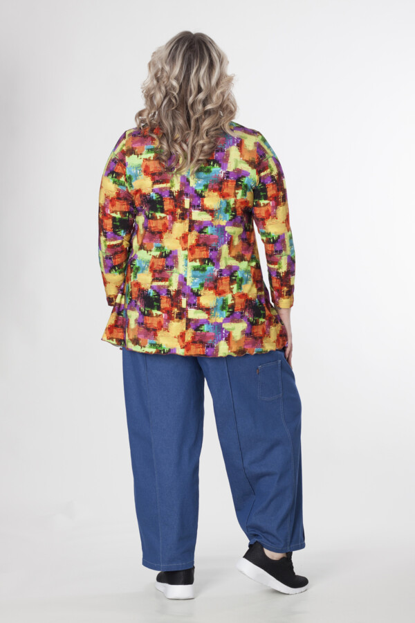 Exelle - tuniek saskatol 'colorful hatchings' - Afbeelding 2