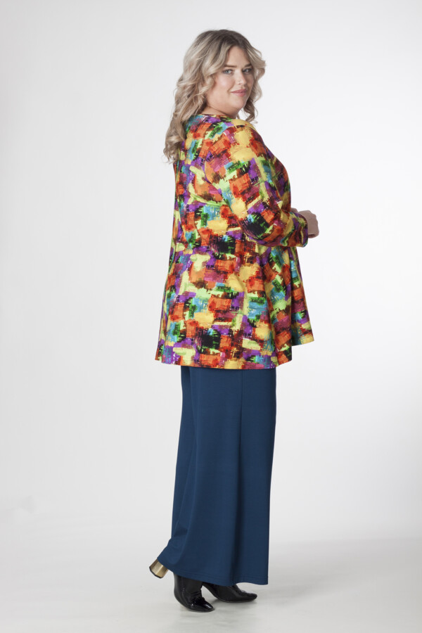 Exelle - tuniek Trozoni 'colorful hatchings'
