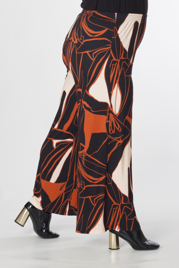 Exelle - broek buto 'black-apricot-orange' - Afbeelding 6