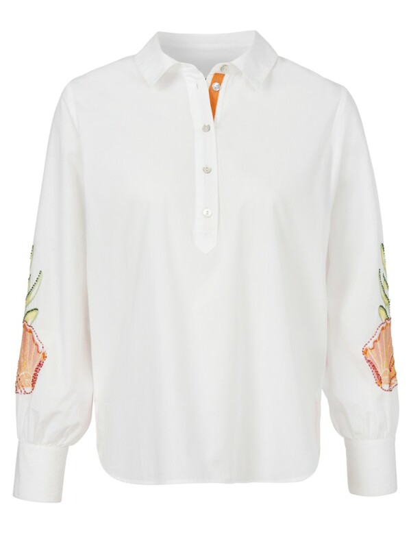 Eiszeit - Bluse hemdkragen