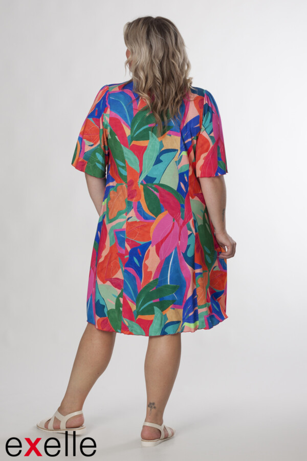 Exelle - jurk - TANYA - colorful tropics - Afbeelding 2