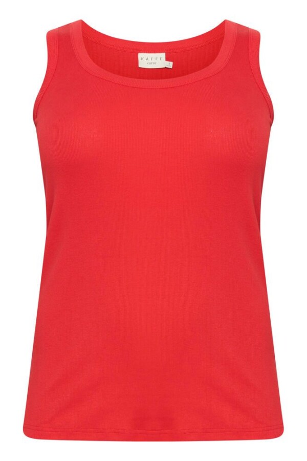 Kaffe Curve - Carina Tank top - red