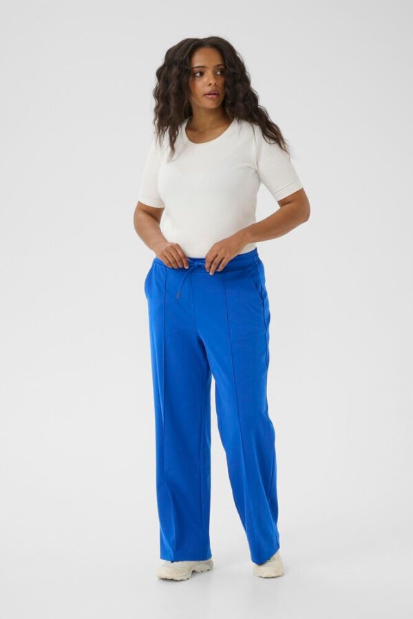 Kaffe Curve - jenna straight pants - surf the web - Afbeelding 3
