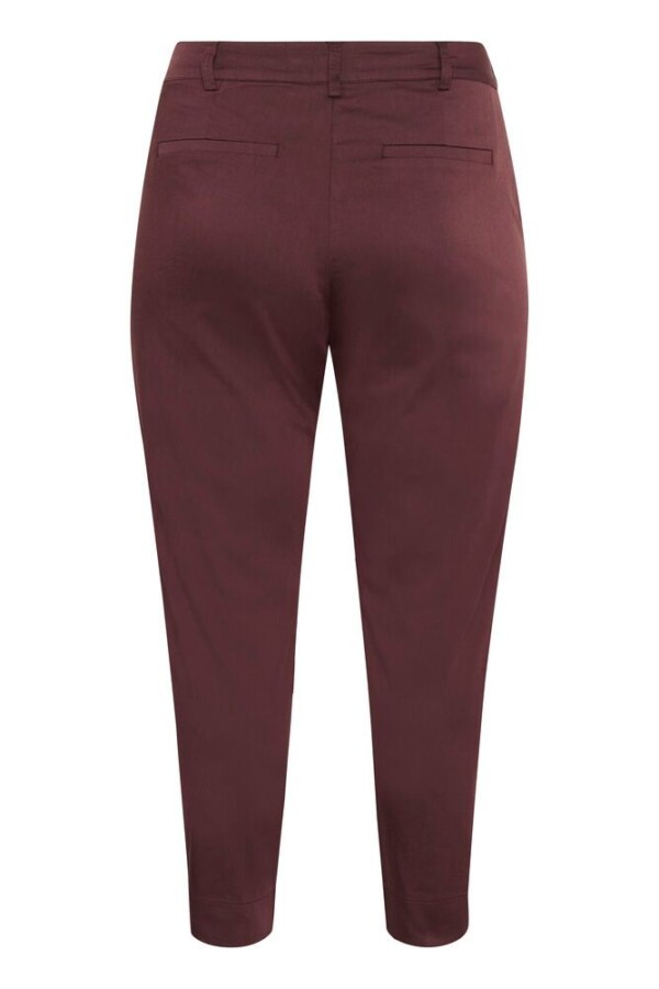 Kaffe Curve - Leana chino 7/8 pants - fudge - Afbeelding 6