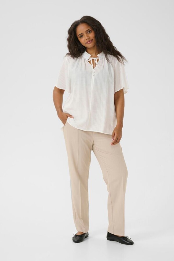Kaffe Curve - lisana blouse - chalk - Afbeelding 5