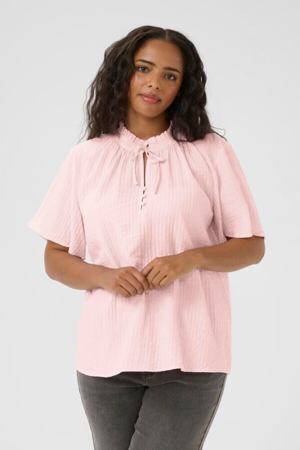 Kaffe Curve - lisana blouse - lotus pink - Afbeelding 5