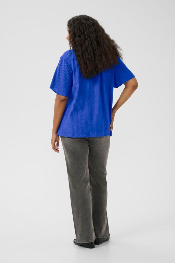 Kaffe Curve - lisana blouse - surf the web - Afbeelding 5