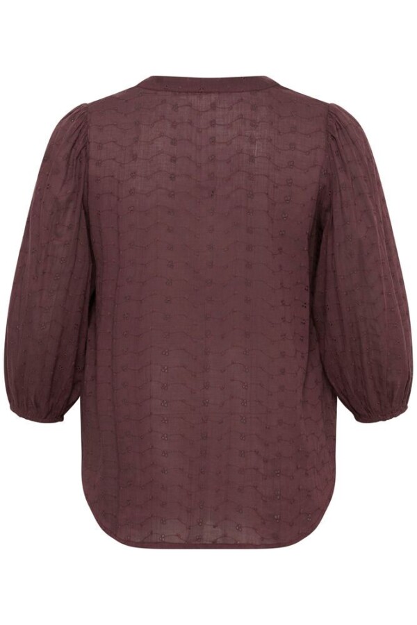 Kaffe Curve - Maia blouse - fudge - Afbeelding 6