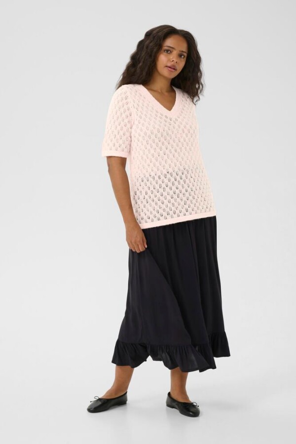 Kaffe Curve - Loura pullover - lotus pink - Afbeelding 4