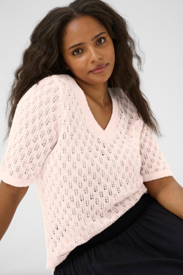 Kaffe Curve - Loura pullover - lotus pink - Afbeelding 2