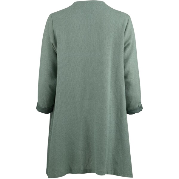 Gozzip - France long cardigan - groen - Afbeelding 2