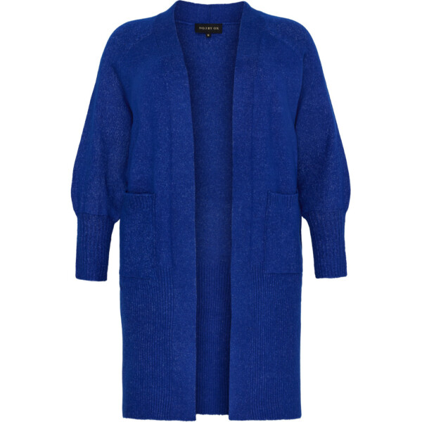 NO1 by Ox - Long cardigan - kobalt blauw