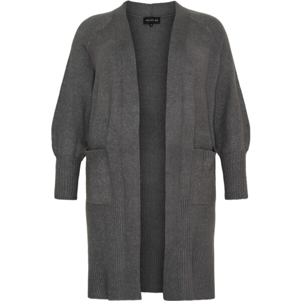 NO1 by Ox - Long cardigan - grey melange