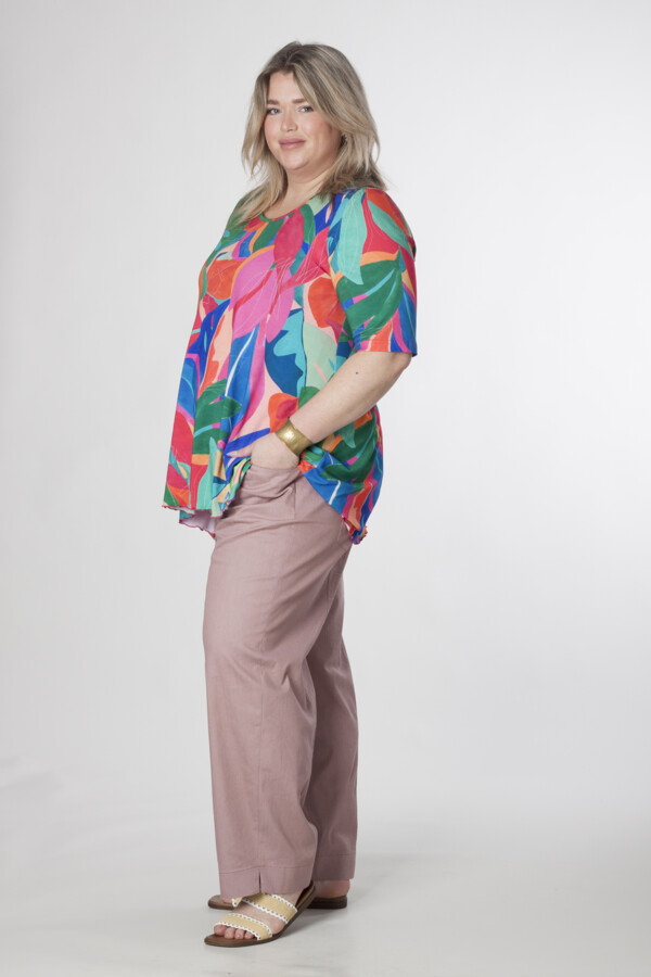 Exelle - tuniek - SASKATO - colorful tropics - Afbeelding 2